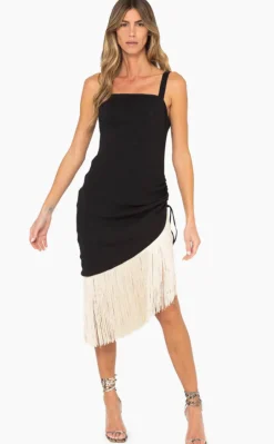 Hot - Willow Dress - Black Dresses | Midi