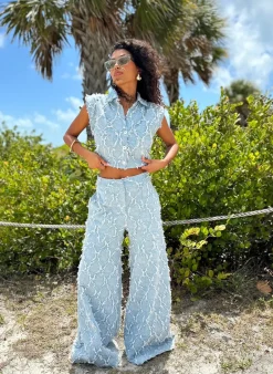 Sale Jessie X - River Pant - Blue Pants