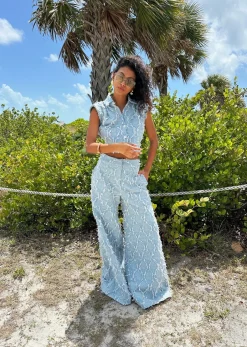Sale Jessie X - River Pant - Blue Pants