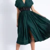 Fashion - Briar Midi Dress - Green Dresses | Midi