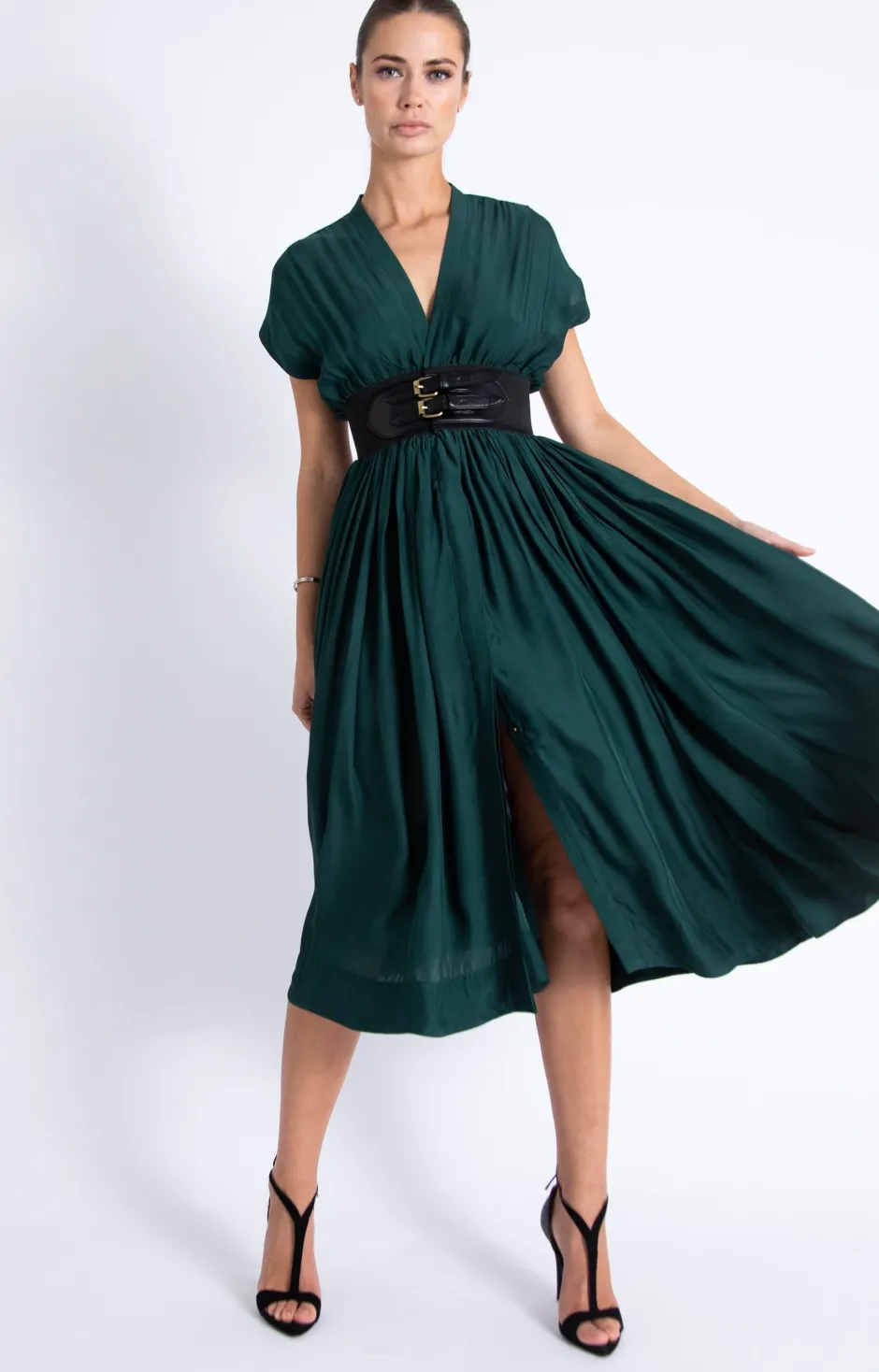 Fashion - Briar Midi Dress - Green Dresses | Midi