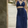 Fashion - Gisella Maxi Set - Cobalt Dresses | Long Skirts