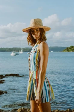 New - Breeze Fedora - Natural Hats