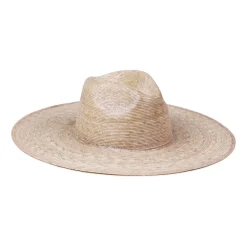 Outlet - Palma Wide Fedora - Natural Hats