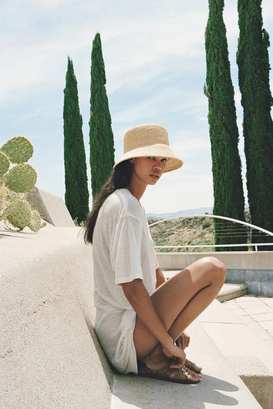 Hot - The Inca Bucket Hat - Natural Hats