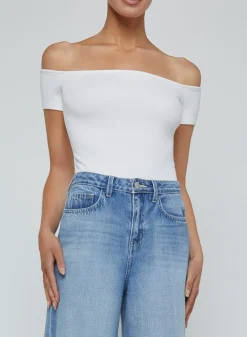 Online - Adana Bodysuit - White Bodysuits