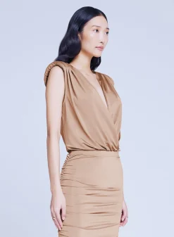 New L’agence - Akari Bodysuit - Ginger Snap Bodysuits