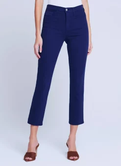 Best L’agence - Alexia H/R Crop Cigarette - Midnight Straight | High-Rise