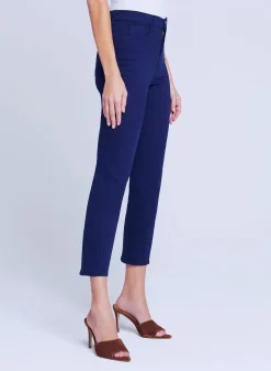 Best L’agence - Alexia H/R Crop Cigarette - Midnight Straight | High-Rise