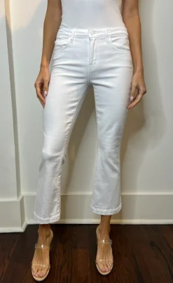 Fashion - Ali H/R Slim Flare - Blanc Flare | High-Rise
