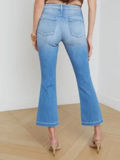Hot - Ali H/R Slim Flare - Amherst Flare | Denim