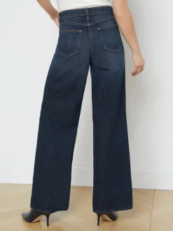 Online L’agence - Alicent HR Sneaker Wide Leg - Grainer Flare | High-Rise