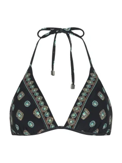 Online - Annabelle Triangle Bikini Top - Black Bikini