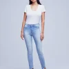 New L’agence - Bowen H/R Skinny Des - Lasso Denim | All Denim