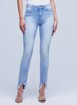 New L’agence - Bowen H/R Skinny Des - Lasso Denim | All Denim