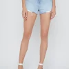 Fashion L’agence - Clark Distressed Denim Short - Fontana Destruct Shorts | Denim