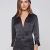 Discount L’agence - Dani Blouse - Black Blouses