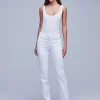 Online L’agence - Draya Jean - Blanc Denim | All Denim