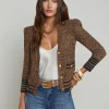 Best L’agence - Jenni Cardigan - Neutral Multi Sweaters & Knits