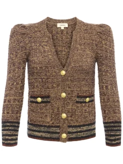 Best L’agence - Jenni Cardigan - Neutral Multi Sweaters & Knits