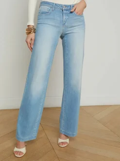 Hot - Joanne Low-Rise Wide-Leg Jean - Essex Denim | All Denim