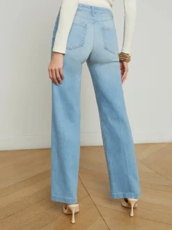 Hot - Joanne Low-Rise Wide-Leg Jean - Essex Denim | All Denim