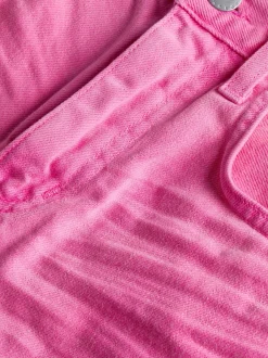 Best L’agence - June Crop Stovepipe - Shocking Pink Distress Flare | Crop