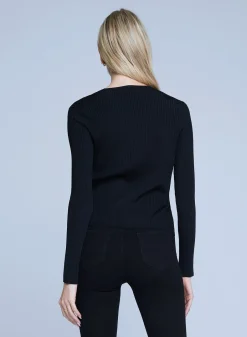 Clearance L’agence - Juno Sweater - Black Sweaters & Knits
