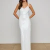 Best - Karma Sequin Maxi Dress - White Sequin Long Dresses | Dresses