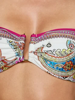 Hot - Krysta Bandeau Top - Multi Bikini
