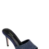 Hot L’agence - Lolita Heel Sandal - Dark Denim Shoes