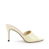 Best L’agence - Lolita Heel Sandal - Pale Yellow Patent Shoes