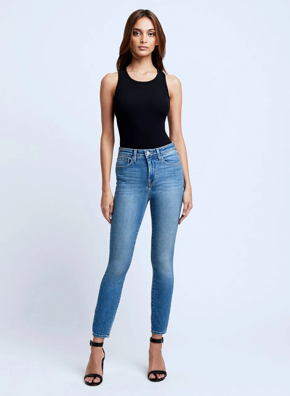 Discount L’agence - Margot H/R Skinny - Lakewood Denim | All Denim