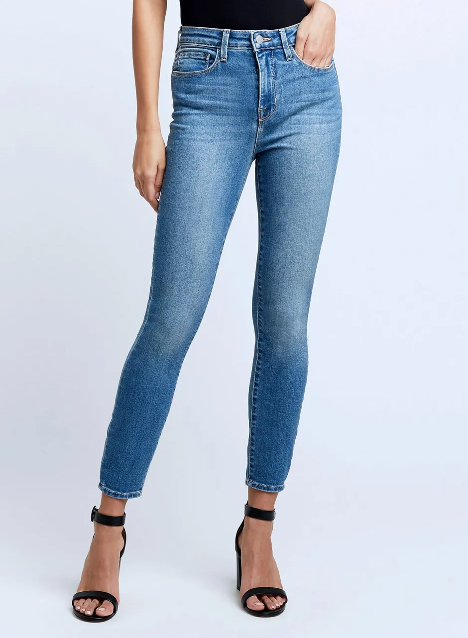 Discount L’agence - Margot H/R Skinny - Lakewood Denim | All Denim
