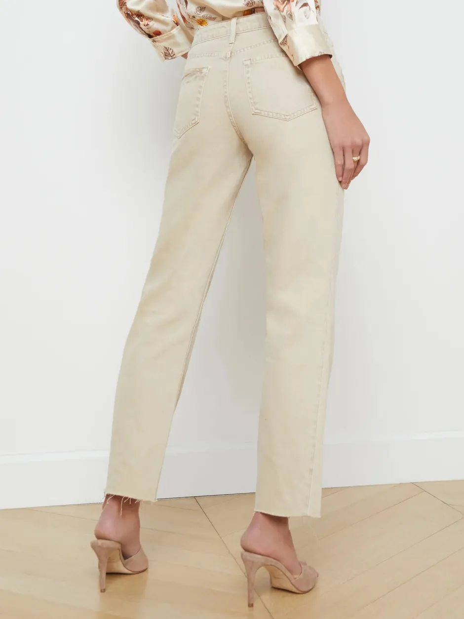Clearance L’agence - Milana Jean - Sand Dune Straight | Denim