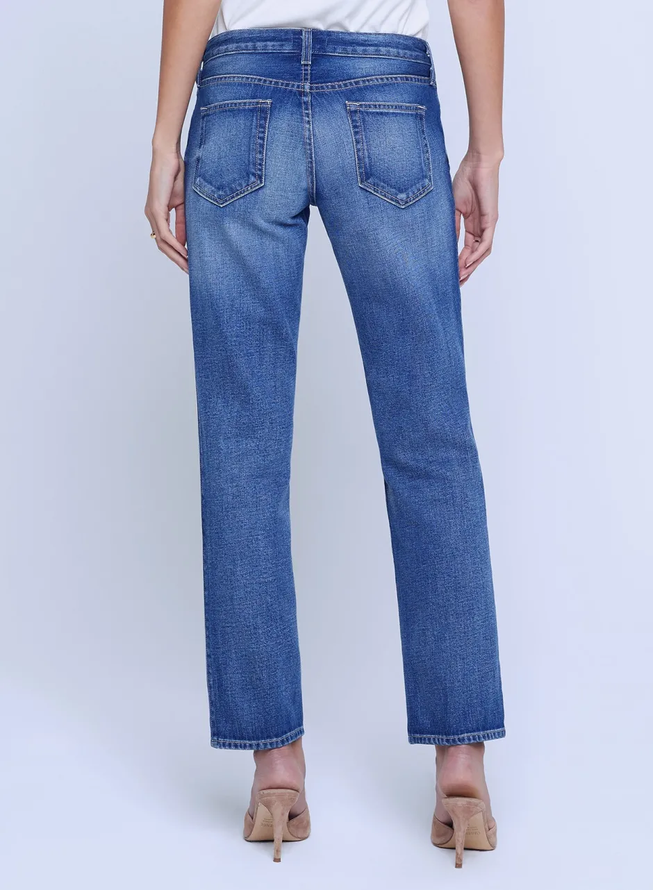 Best L’agence - Nevia L/R Slouch Jean - Serrano Straight | Denim
