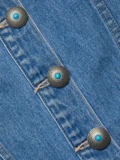 New - Phia Denim Mini Skirt - Hartland Mini Skirts
