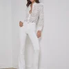 Fashion - Ruth Straight-Leg Jean - Blanc Denim | All Denim