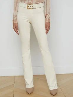 Fashion - Selma Coated Bootcut Jean - French Vanilla Coated Bootcut | Denim