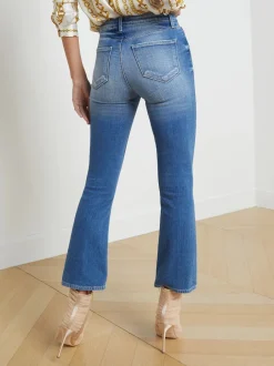 Hot L’agence - Tati H/R Crop Micro Boot Jean - Hayward Flare | High-Rise