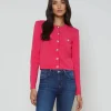 Sale - Toulouse Cardigan - Ruby/Nickel Sweaters & Knits