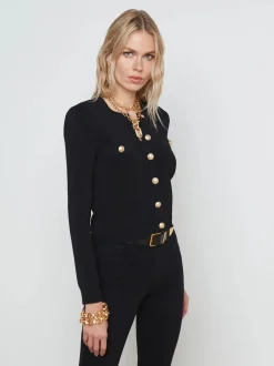 Hot - Toulouse Cardigan - Black Sweaters & Knits