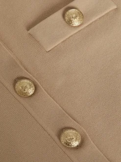 Sale L’agence - Toulouse Cardigan - Almond Sweaters & Knits