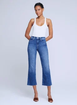 Sale L’agence - Wanda H/R Crop Wide Leg - Wilcox Flare | Crop