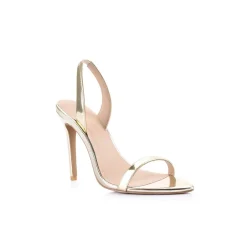 Discount - Cassie Sandal - Gold Metallic Patent Shoes
