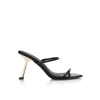 Fashion - Marilyn Sandal Patent Leather - Black Shoes