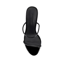 Fashion - Marilyn Sandal Patent Leather - Black Shoes