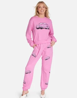 Clearance - Barbie Spalding Convertible Sweater - Pink Sweaters & Knits