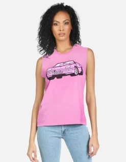 Sale - Kel Barbie Convertible Tee - Pink Graphic Tees