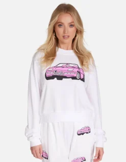 New - Spalding Barbie Convertible Sweater - White Sweaters & Knits